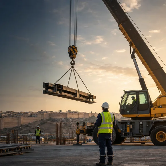 Engin de chantier proposé à la location par SMTL RENTAL