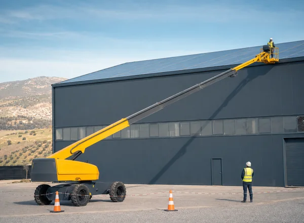 Nacelle télescopique à grande portée de 22 à 57 mètres